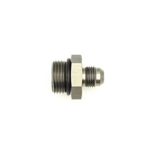 DeatschWerks - DeatschWerks 10AN ORB Male to 6AN Male Flare Adapter (Incl O-Ring) - Anodized Matte Black - 6-02-0407-B - Image 3