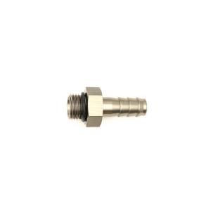 DeatschWerks - DeatschWerks 6AN ORB Male to 3/8in Male Triple Barb Fitting (Incl O-Ring) - Anodized Matte Black - 6-02-0501-B - Image 3