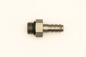 DeatschWerks - DeatschWerks 6AN ORB Male To 5/16in. Male Triple Barb Fitting (Incl. O-Ring) - 6-02-0502 - Image 1