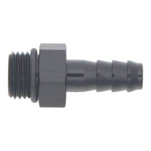 DeatschWerks - DeatschWerks 6AN ORB Male to 5/16in Male Triple Barb Fitting (Incl O-Ring) - Anodized Matte Black - 6-02-0502-B - Image 2
