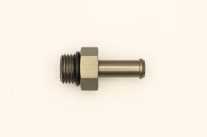 DeatschWerks - DeatschWerks 6AN ORB Male To 5/16in Barb Fitting (Single Barb - Incl O-Ring) - 6-02-0505 - Image 1