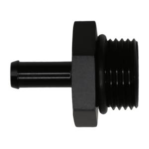 DeatschWerks - DeatschWerks 10AN ORB Male to 5/16in Male Barb Fitting - Anodized Matte Black - 6-02-0513-B - Image 1