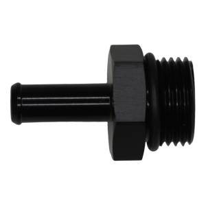 DeatschWerks - DeatschWerks 10AN ORB Male to 3/8in Male Barb Fitting - Anodized Matte Black - 6-02-0514-B - Image 1