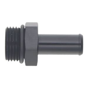 DeatschWerks - DeatschWerks 10AN ORB Male to 1/2in Male Barb Fitting - Anodized Matte Black - 6-02-0515-B - Image 2