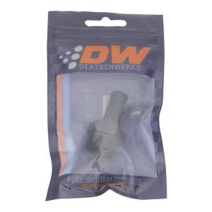 DeatschWerks - DeatschWerks 10AN ORB Male to 1/2in Male Barb Fitting - Anodized Matte Black - 6-02-0515-B - Image 3