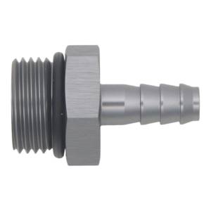 DeatschWerks - DeatschWerks 10AN ORB Male to 5/16in Male Triple Barb Fitting (Incl O-Ring) - Anodized DW Titanium - 6-02-0516 - Image 2