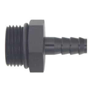 DeatschWerks - DeatschWerks 10AN ORB Male to 5/16in Male Triple Barb Fitting (Incl O-Ring) - Anodized Matte Black - 6-02-0516-B - Image 2