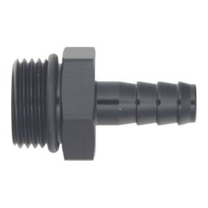 DeatschWerks - DeatschWerks 10AN ORB Male to 3/8in Male Triple Barb Fitting (Incl O-Ring) - Anodized Matte Black - 6-02-0517-B - Image 2