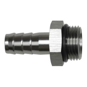 DeatschWerks - DeatschWerks 10AN ORB Male to 1/2in Male Triple Barb Fitting (Incl O-Ring) - Anodized DW Titanium - 6-02-0518 - Image 1