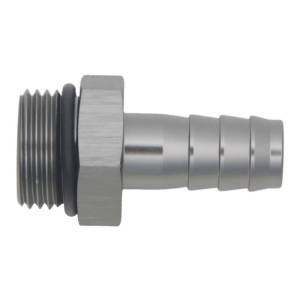 DeatschWerks - DeatschWerks 10AN ORB Male to 1/2in Male Triple Barb Fitting (Incl O-Ring) - Anodized DW Titanium - 6-02-0518 - Image 2
