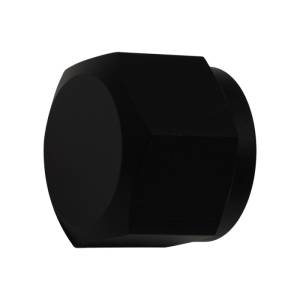 DeatschWerks - DeatschWerks 10AN Female Flare Cap - Anodized Matte Black - 6-02-0716-B - Image 1