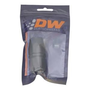 DeatschWerks - DeatschWerks 10AN Female Swivel Straight Hose End CPE - Anodized Matte Black - 6-02-0809-B - Image 4