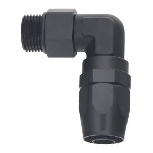 DeatschWerks - DeatschWerks 10AN ORB Female Swivel 90-Degree Hose End CPE - Anodized Matte Black - 6-02-0829-B - Image 2