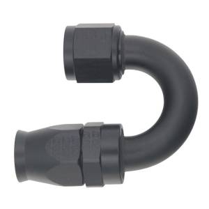 DeatschWerks - DeatschWerks 10AN Female Flare Swivel 180-Degree Hose End CPE - Anodized Matte Black - 6-02-0833-B - Image 2