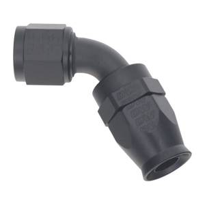 DeatschWerks - DeatschWerks 10AN Female Flare Swivel 60-Degree Hose End PTFE - Anodized Matte Black - 6-02-0877-B - Image 2