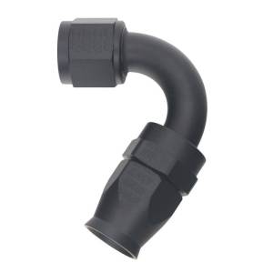 DeatschWerks - DeatschWerks 10AN Female Flare Swivel 120-Degree Hose End PTFE - Anodized Matte Black - 6-02-0878-B - Image 2