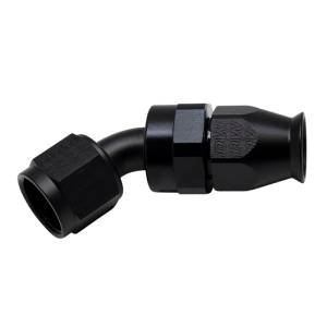 DeatschWerks - DeatschWerks 10AN Female Flare Swivel 180-Degree Hose End PTFE - Anodized Matte Black - 6-02-0885-B - Image 3