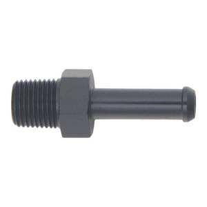 DeatschWerks - DeatschWerks 1/8in NPT Male Thread 1/4in Hose Barb - Anodized Matte Black - 6-02-0915-B - Image 2