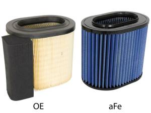 aFe - aFe MagnumFLOW Air Filters OER P5R Ford Diesel Trucks 2017 6.7L V8 - 10-10139 - Image 3