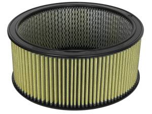 aFe MagnumFLOW Air Filters Round Racing PG7 A/F RR PG7 14OD x 12ID x 6H IN with E/M - 18-11477