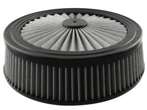 aFe MagnumFLOW Air Filters Round Racing PDS A/F TOP Racer 14D x 4H (PDS) - 18-31424