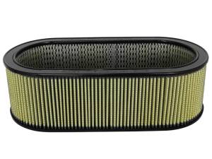 aFe - aFe MagnumFLOW Air Filters Round Racing PG7 A/F PG7 Oval Filter (18.13 x 7.25 x 6.0 w/EM) - 18-87001 - Image 1