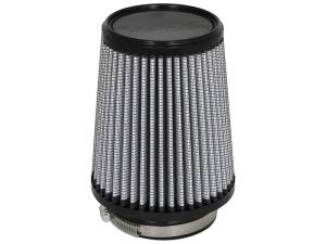 aFe MagnumFLOW Pro DRY S Universal Air Filter 4in F x 6in B x 4-3/4in T x 7in H (w/ Bumps) - 21-90095