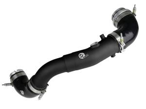 aFe - aFe 2020 Toyota Supra 3.0L 3in Black Intercooler Tube - Hot - 46-20398-B - Image 1