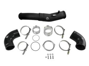 aFe - aFe 2020 Toyota Supra 3.0L 3in Black Intercooler Tube - Hot - 46-20398-B - Image 2