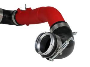 aFe - aFe 2020 Toyota Supra 3.0L 3in Red Intercooler Tube - Hot - 46-20398-R - Image 5
