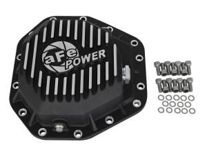 aFe - aFe Power Pro Series Rear Differential Cover Black w/Machined Fins 17-19 Ford Diesel Trucks V8-6.7L - 46-70352-WL - Image 6