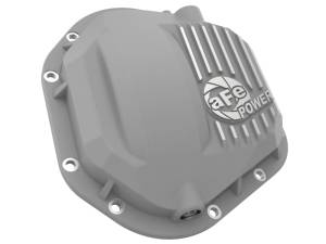 aFe - aFe Street Series Dana 60 Front Differential Cover Raw w/ Machined Fins 17-20 Ford Trucks (Dana 60) - 46-71100A - Image 3