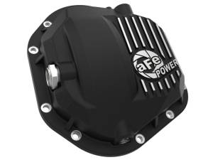 aFe - aFe Pro Series Dana 60 Front Differential Cover Black w/ Machined Fins 17-20 Ford Trucks (Dana 60) - 46-71100B - Image 2