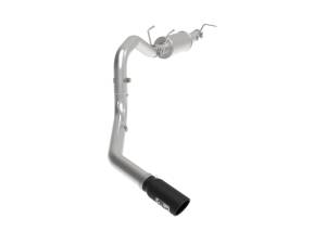 aFe - aFe Apollo GT Series 3-1/2in 409 SS Axle-Back Exhaust 17-20 Ford F-250/F-350 6.2/7.3L w/ Black Tips - 49-43116-B - Image 1
