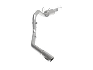 aFe - aFe Apollo GT Series 3-1/2in 409 SS Axle-Back Exhaust 17-20 Ford F-250/F-350 w/ Polished Tips - 49-43116-P - Image 1