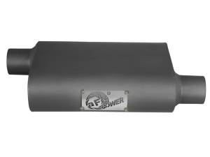 aFe - aFe Scorpion Replacement Alum Steel Muffler 2-1/2in In/Out Baffled Offset/Offset 13inL x10inW x4inH - 49M00003 - Image 3