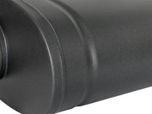 aFe - aFe MACH Force-Xp 409 SS Muffler w/ Black Finish 3in Center/Offset 22in L x 11in x 5in - Oval Body - 49M00016-B - Image 4