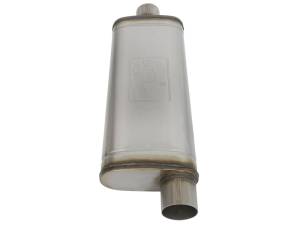 aFe - aFe MACHForce XP SS Muffler 3in Center Inlet / 3in Offset Outlet 22in L x 9in W x4in H Body - 49M00017 - Image 3