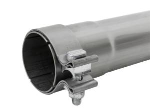 aFe - aFe MACH Force-Xp 409 SS Muffler Pipe 2.5in. Inlet/Outlet / 14in. Body / 20in. Length - 49M00035 - Image 3