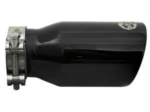 aFe - aFe MACH Force-Xp Universal 409 SS Single-Wall Clamp-On Exhaust Tip - Black - 49T25354-B07 - Image 3