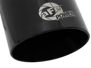 aFe - aFe MACH Force-Xp Universal 409 SS Single-Wall Clamp-On Exhaust Tip - Black - 49T25354-B07 - Image 4