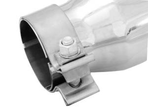 aFe - aFe MACH Force-Xp 2.5in Inlet x 3-1/2in Outlet x 6in Length 2.5in 304 Stainless Steel Exhaust Tip - 49T25354-P06 - Image 3