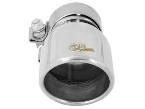 aFe - aFe MACH Force-Xp 2.5in Inlet x 3-1/2in Outlet x 6in Length 2.5in 304 Stainless Steel Exhaust Tip - 49T25354-P06 - Image 5