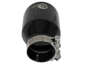 aFe - aFe MACH Force-Xp 409 SS Clamp-On Exhaust Tip 2.5in. Inlet / 4in. Outlet / 6in. L - Black - 49T25404-B06 - Image 4