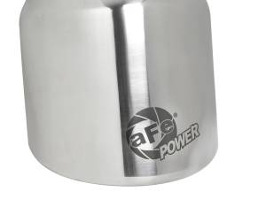 aFe - aFe MACH Force-Xp 304 SS Clamp-On Exhaust Tip 2.5in. Inlet / 4in. Outlet / 6in. L - Polished - 49T25404-P06 - Image 5