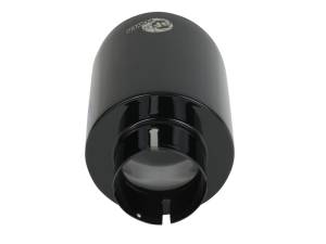 aFe - aFe Takeda 409 SS Clamp-On Exhaust Tip 2.5in. Inlet / 4.5in. Outlet / 7in. L - Black - 49T25454-B071 - Image 3