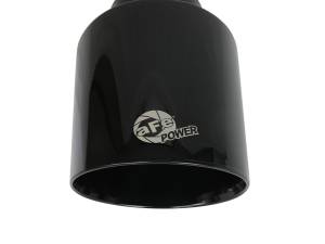 aFe - aFe Takeda 409 SS Clamp-On Exhaust Tip 2.5in. Inlet / 4.5in. Outlet / 7in. L - Black - 49T25454-B071 - Image 5