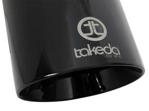 aFe - aFe Takeda 409 SS Clamp-On Exhaust Tip 2.5in. Inlet / 4.5in. Outlet / 9in. L - Black - 49T25454-B09 - Image 4
