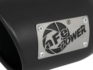 aFe - aFe MACH Force-Xp 409 SS Exhaust Tip Black (Left Side) 3in In x 4-1/2in Out x 9in L Clamp-On - 49T30452-B09 - Image 5