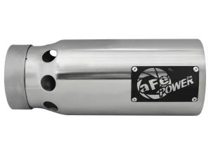 aFe - aFe SATURN 4S 4in SS Intercooled Exhaust Tip - Polished 4in In x 5in Out x 12in L Bolt-On - 49T40501-P122 - Image 2
